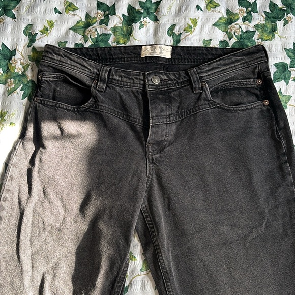 FREE PEOPLE ~ WE THE FREE Mid-Rise Straight Leg Jeans - Picture 5 of 13